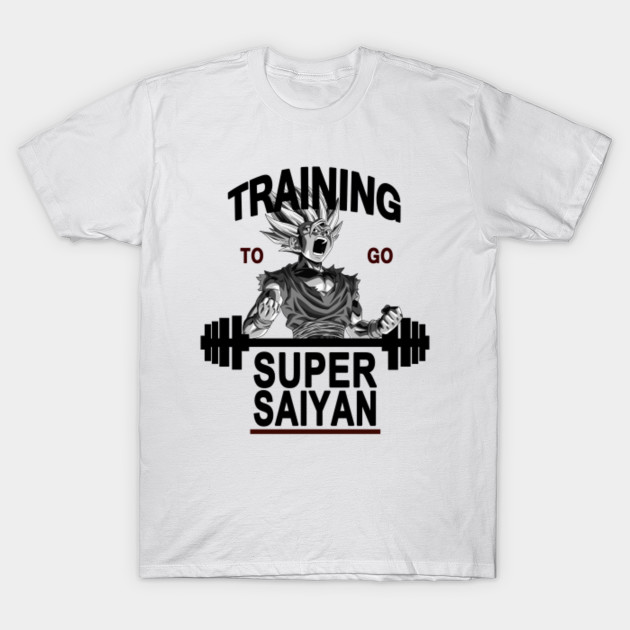 Training to go super saiyan T-Shirt-TOZ